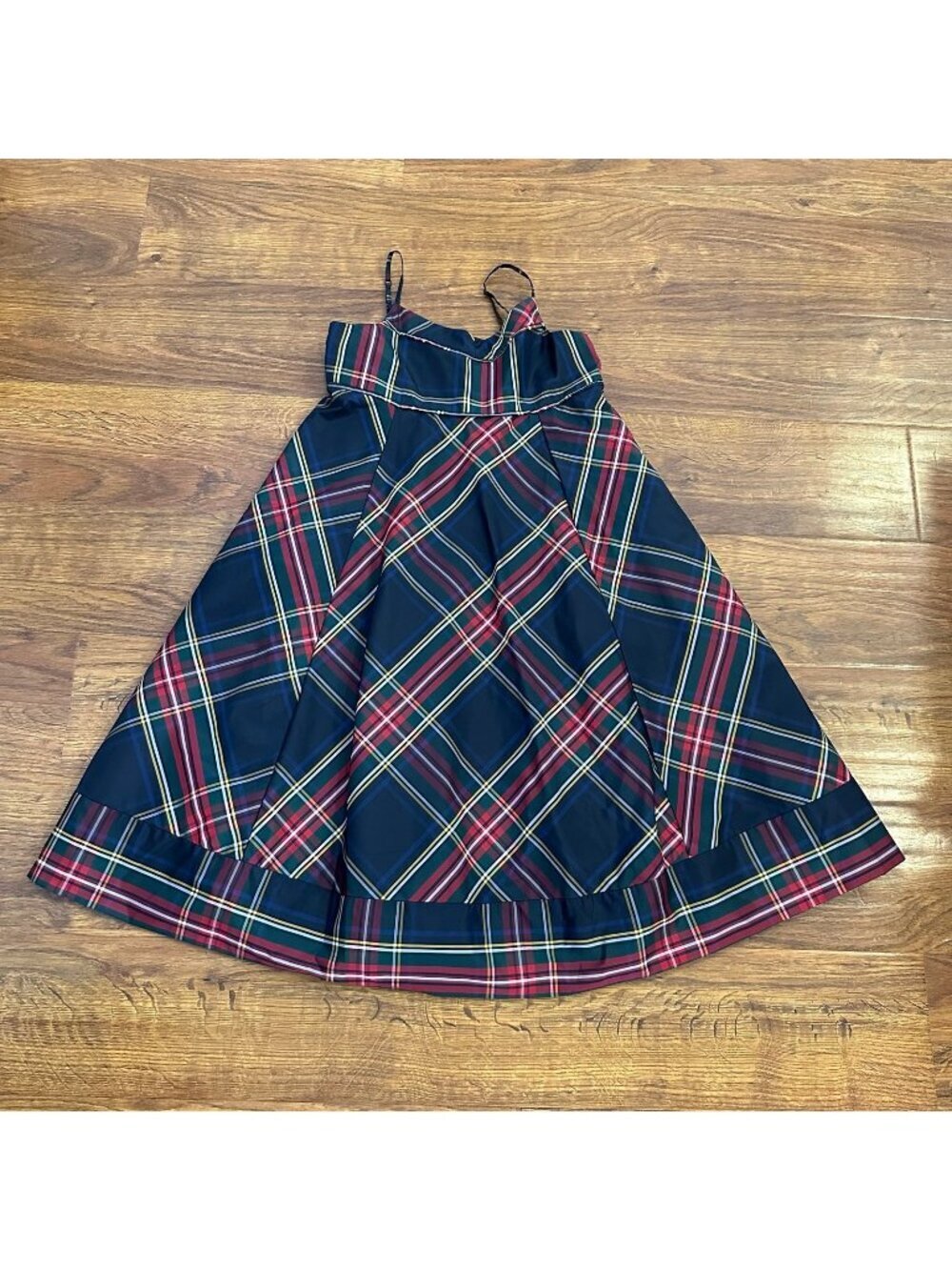 NWT Gap Kids holiday plaid teacup maxi dress XL